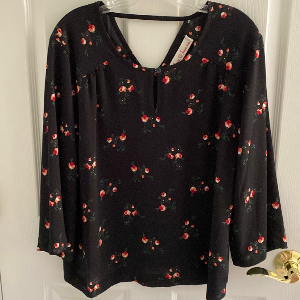 Hanna Andersson Love Hanna Blouse Size Large